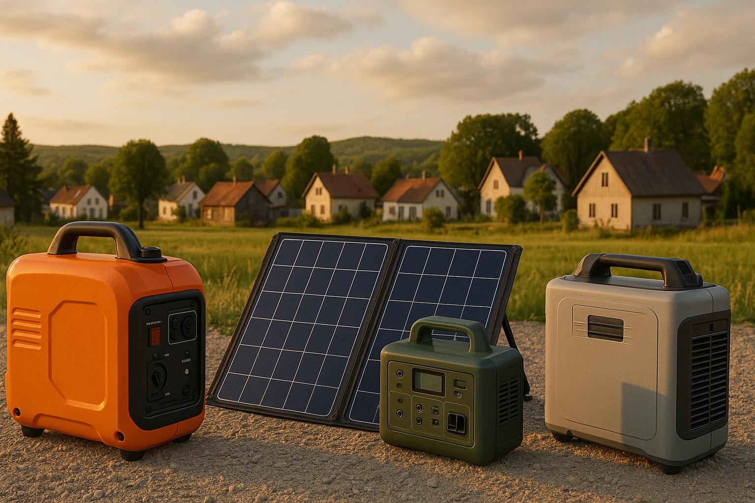 Energía y electricidad para emergencias