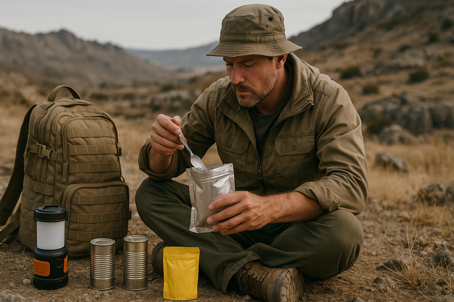 Alimentación de emergencia para kits