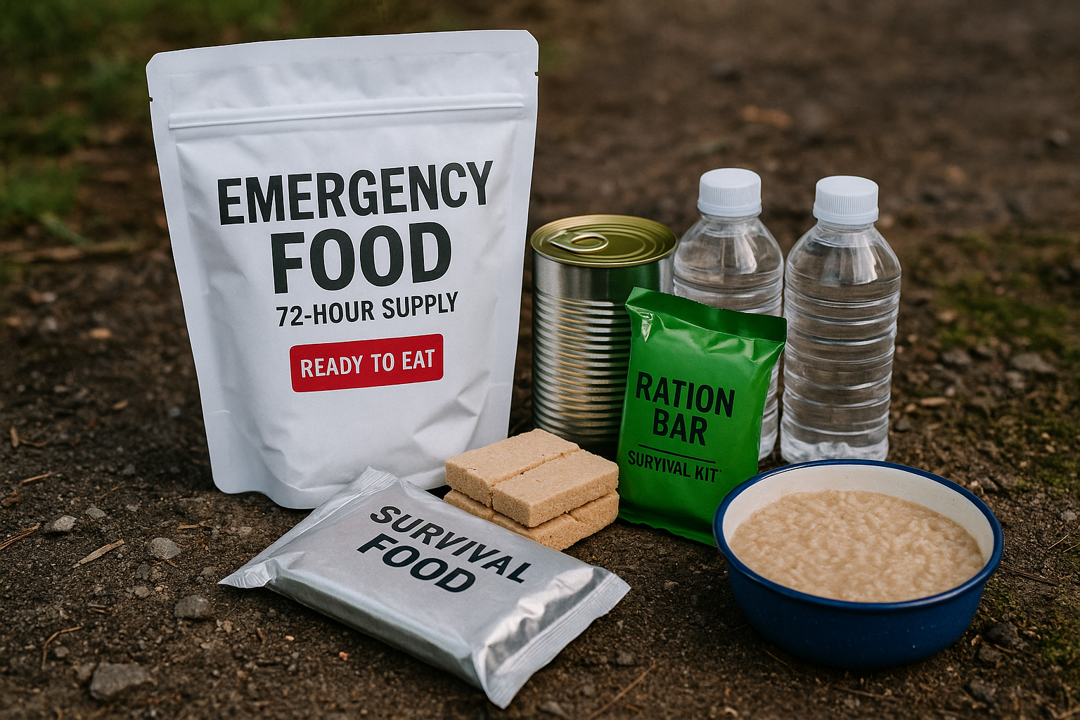 Alimentación de emergencia y raciones