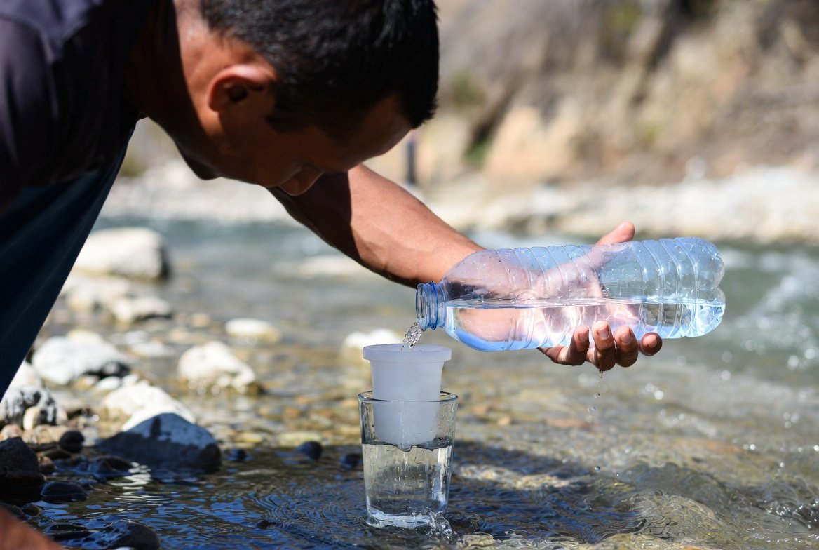 Filtros y purificadores de agua para emergencias