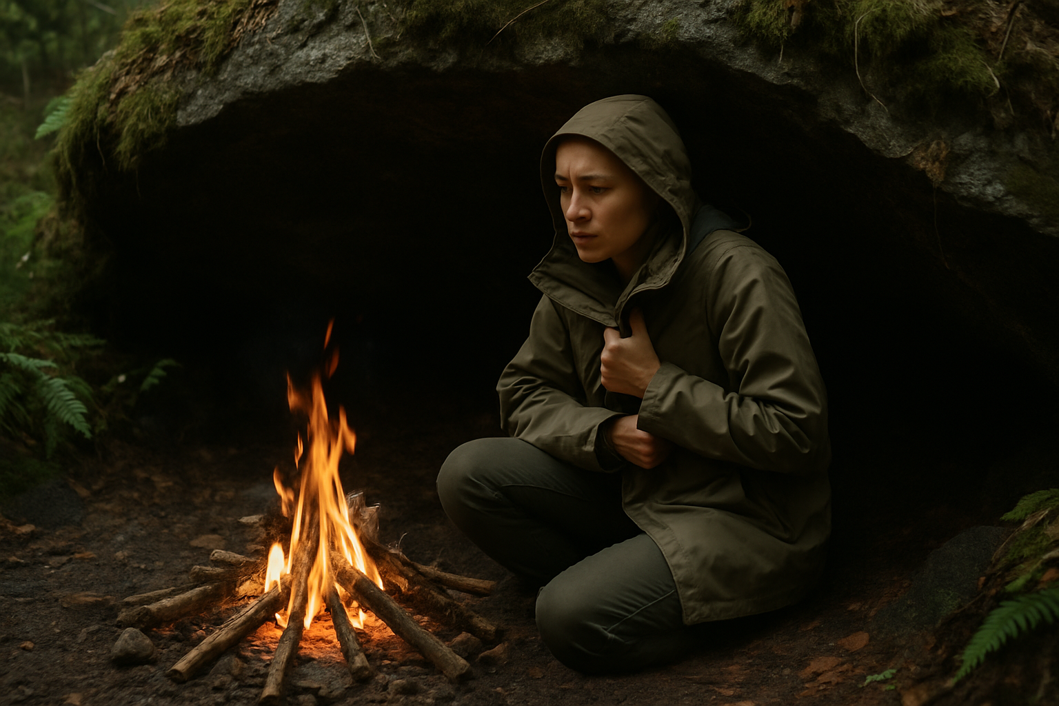 Refugio y climatología en supervivencia