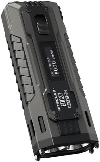 Linterna táctica premium 8000 lúmenes 420 metros 8000mAh USB-C