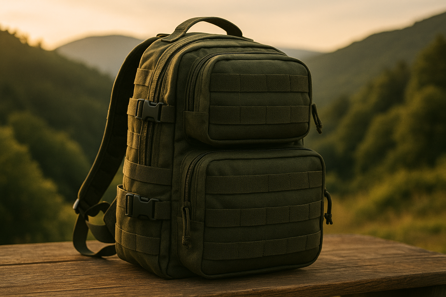 Mochilas tácticas para mochila 72 horas y evacuación