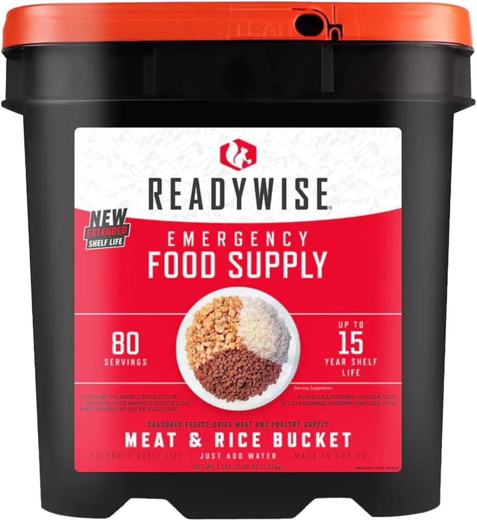 Comida liofilizada premium 80 porciones