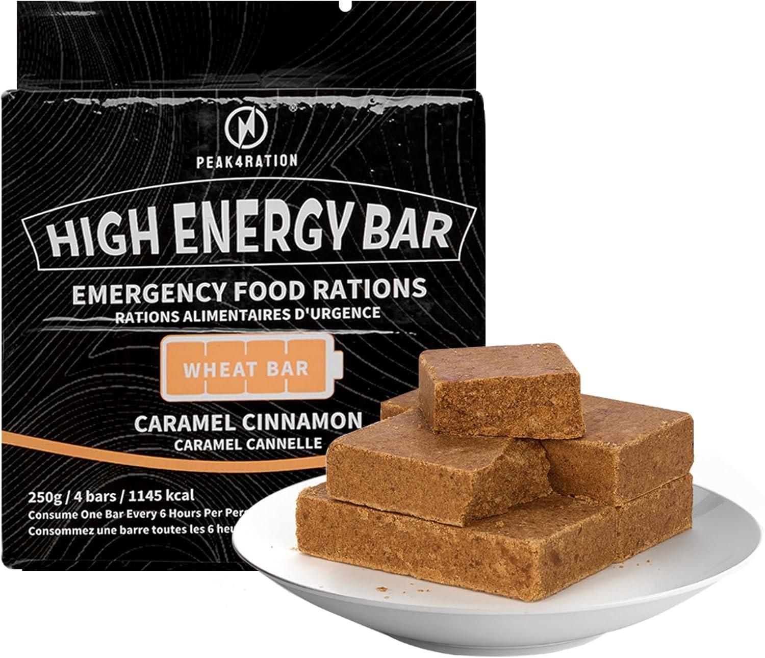 Barra alta energía Peak4ration 1145 kcal