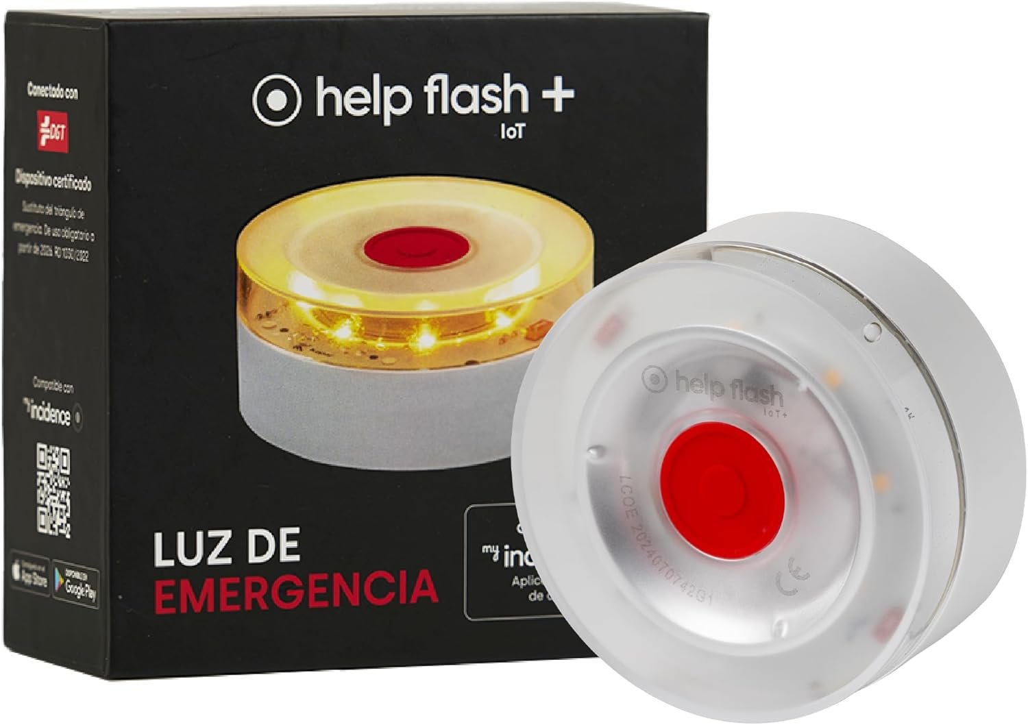 Help Flash IoT+ baliza V16 conectada con DGT 3.0
