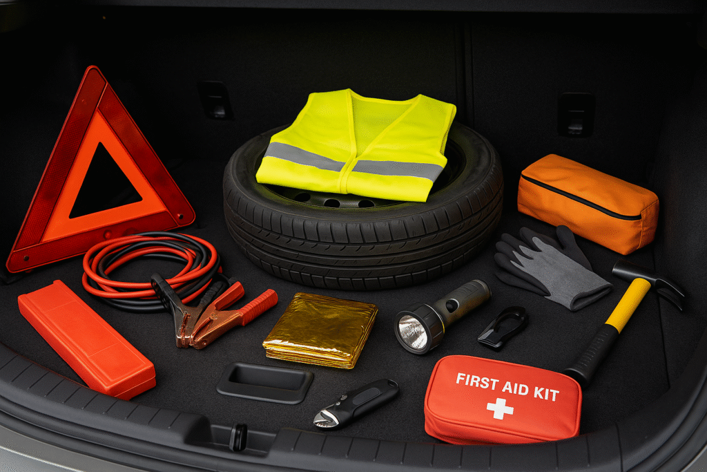 kit de supervivencia para vehículos