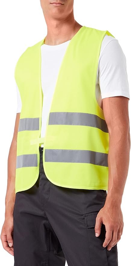 Chaleco reflectante amarillo talla única EN-471
