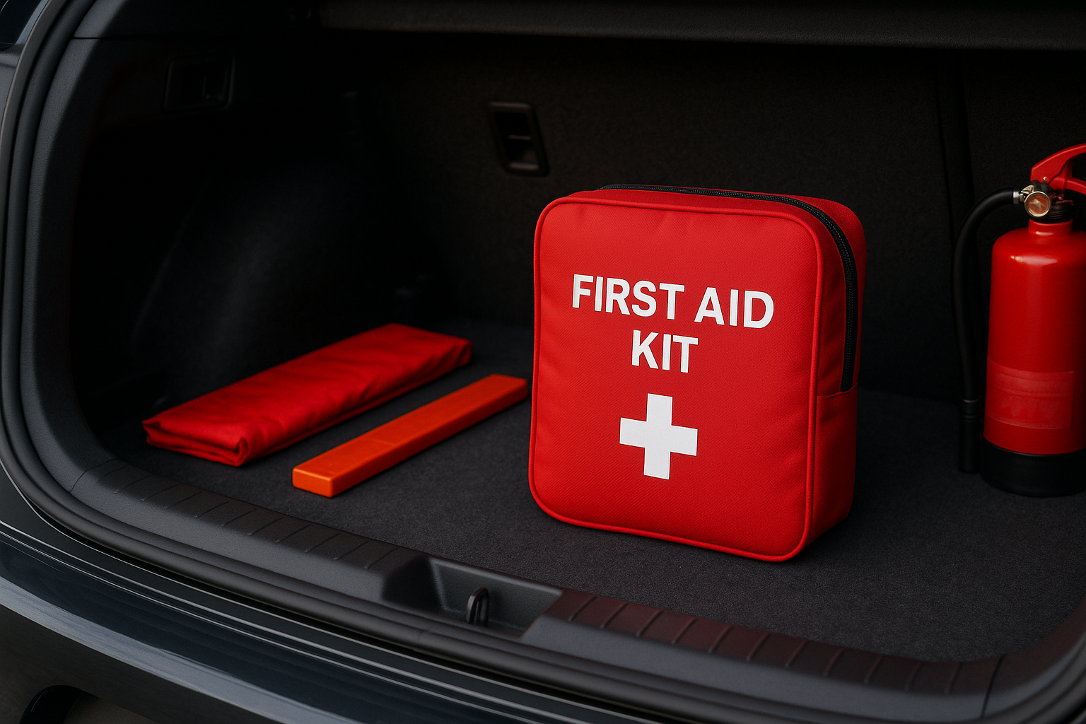 Kits de emergencia para el coche con material básico