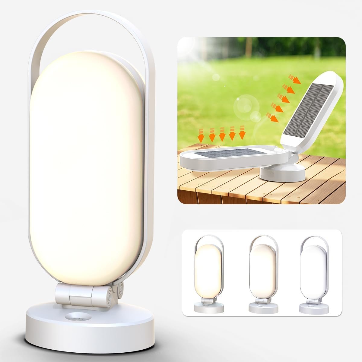 Lampara solar Bravzurg 5000mAh