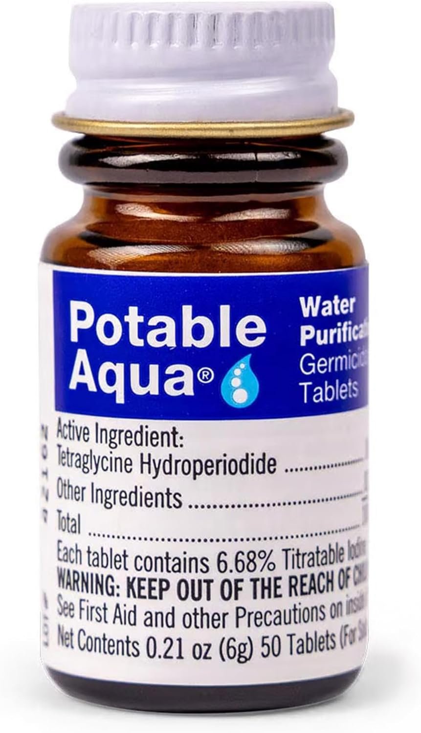 Tabletas tratamiento de agua Potable aguamarina