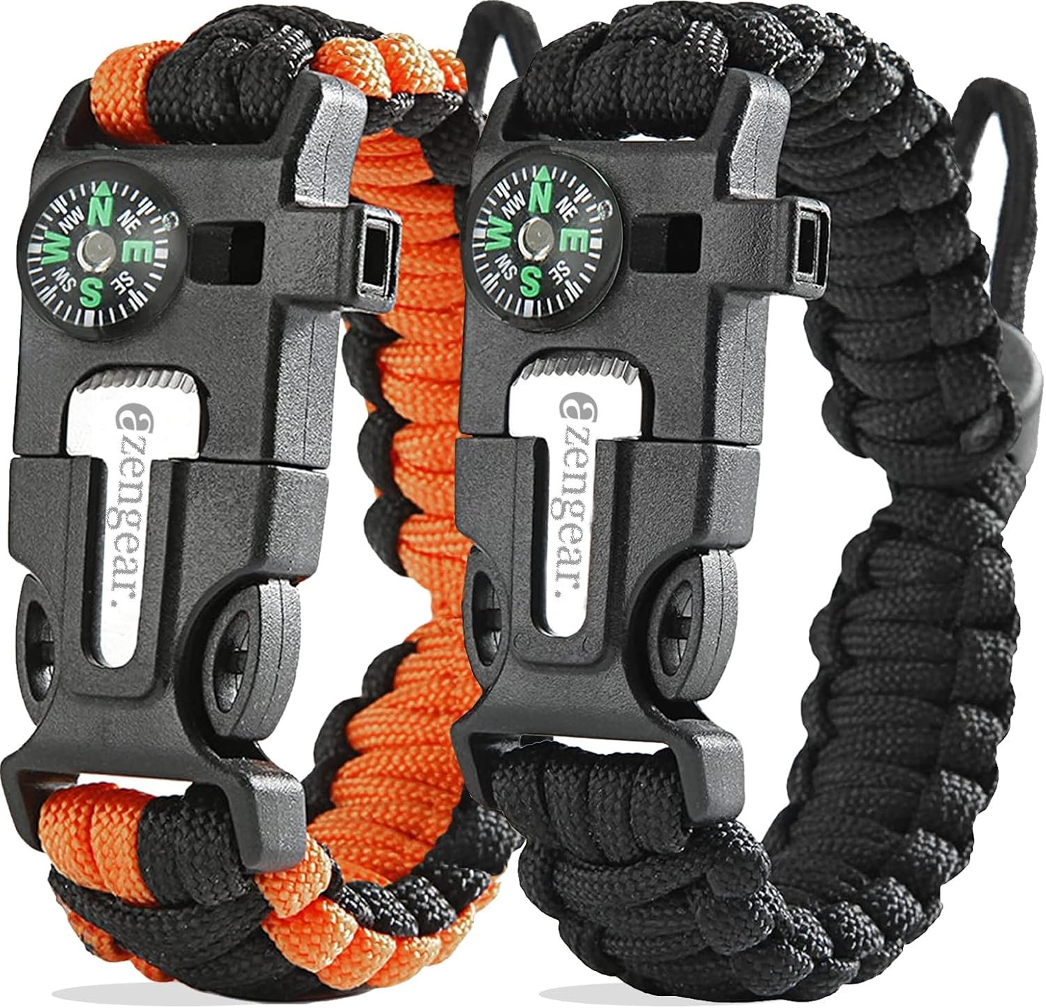 Pulsera supervivencia profesional ferrocerio paracord Zengear