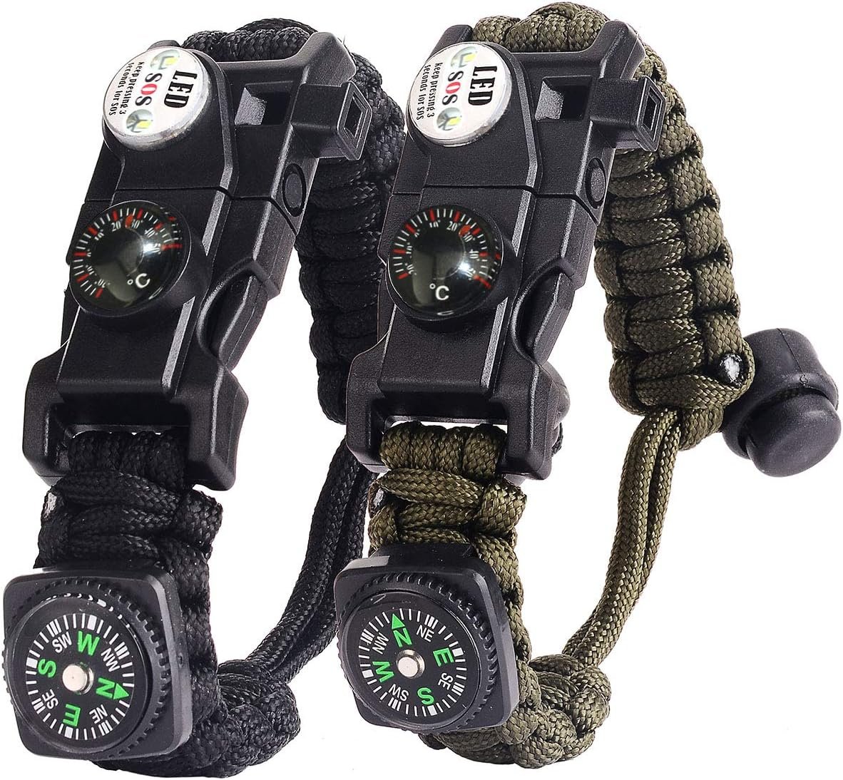 Pulsera supervivencia muy demandada paracord